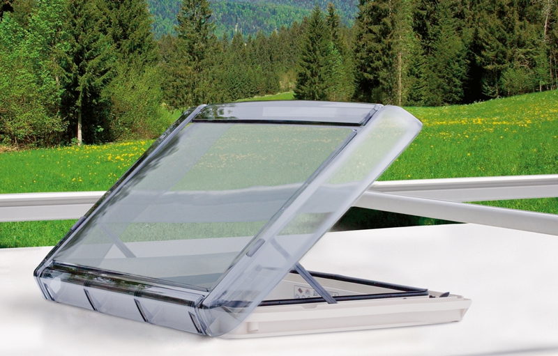 Remis REMItop Vario II Aufstell-Dachhaube mit Kurbelantrieb 900x600mm
