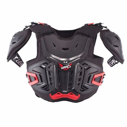 Pare pierre Leatt 4.5 PRO JUNIOR - Noir / Rouge