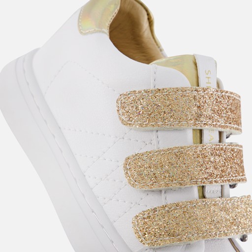 Shoesme Sneakers wit Leer