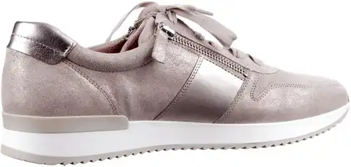 Gabor beige metallic 63.420.32 - maat 9.5 veterschoen beige metallic - maat 9.5 Calandschoen