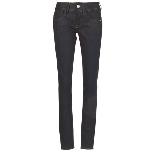 G-Star Raw - LYNN MID SKINNY - Bleu Dark Aged