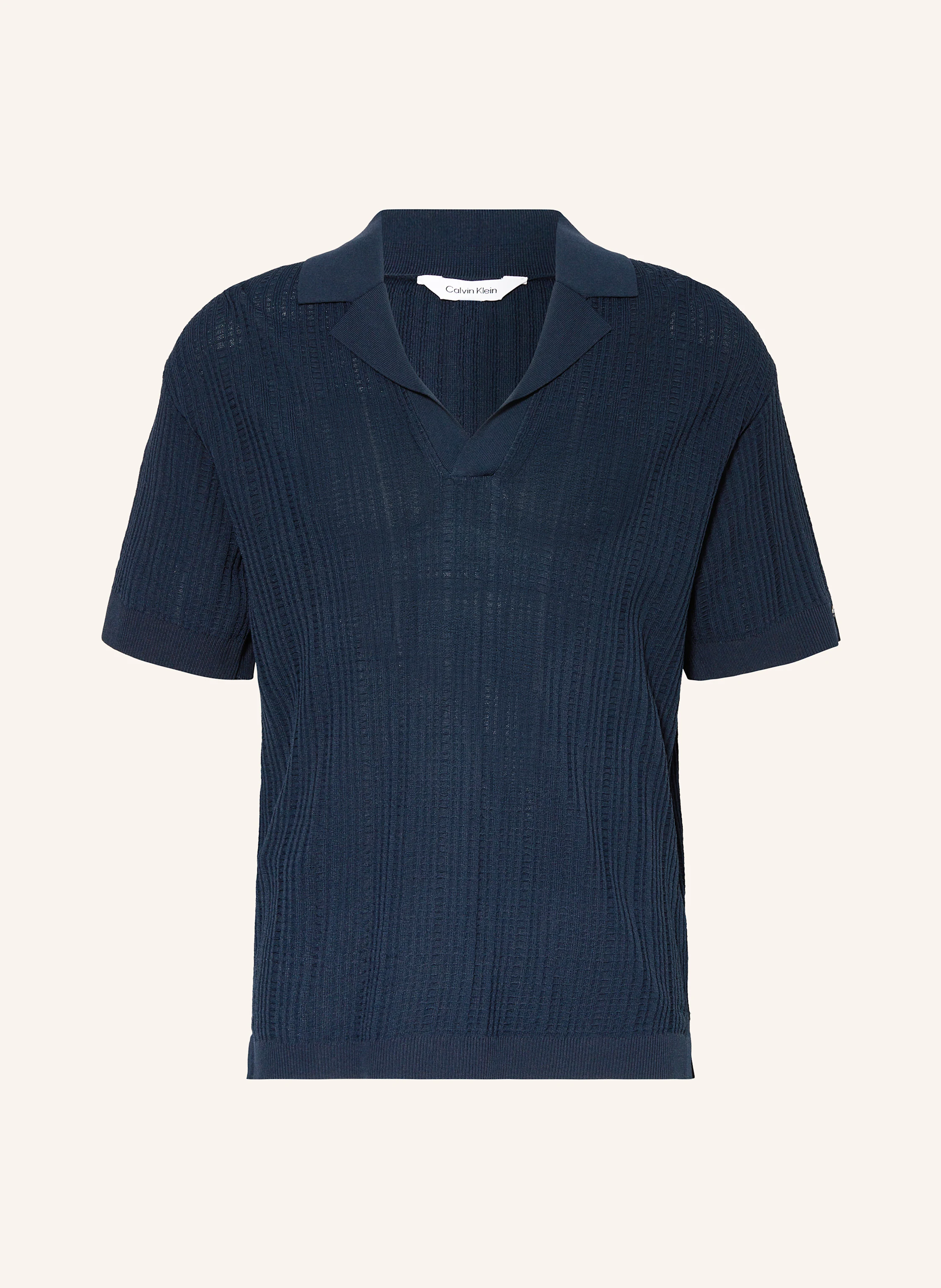 Calvin Klein Strick-Poloshirt