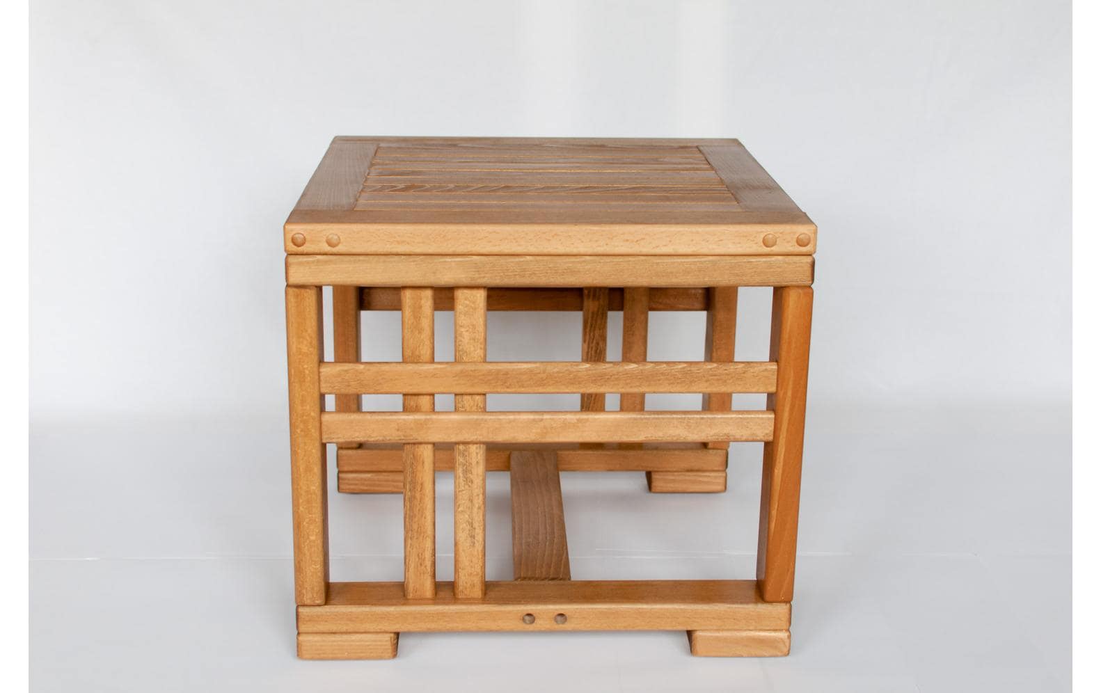 Balkonset Nina, Hellbraun, 2 Sitzplätze<br>Gartenset im Lounge Design