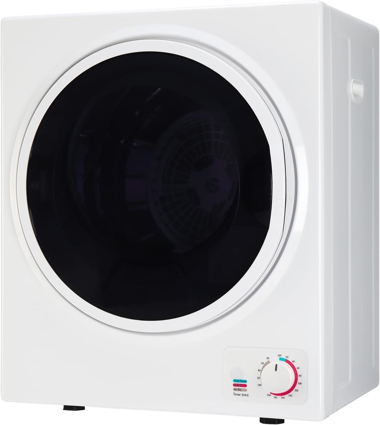 LEADZM Mini Wäschetrockner Elektrischer Trockner Ablufttrockner 2,5KG,33L,850W,3 Trocknungsmodi