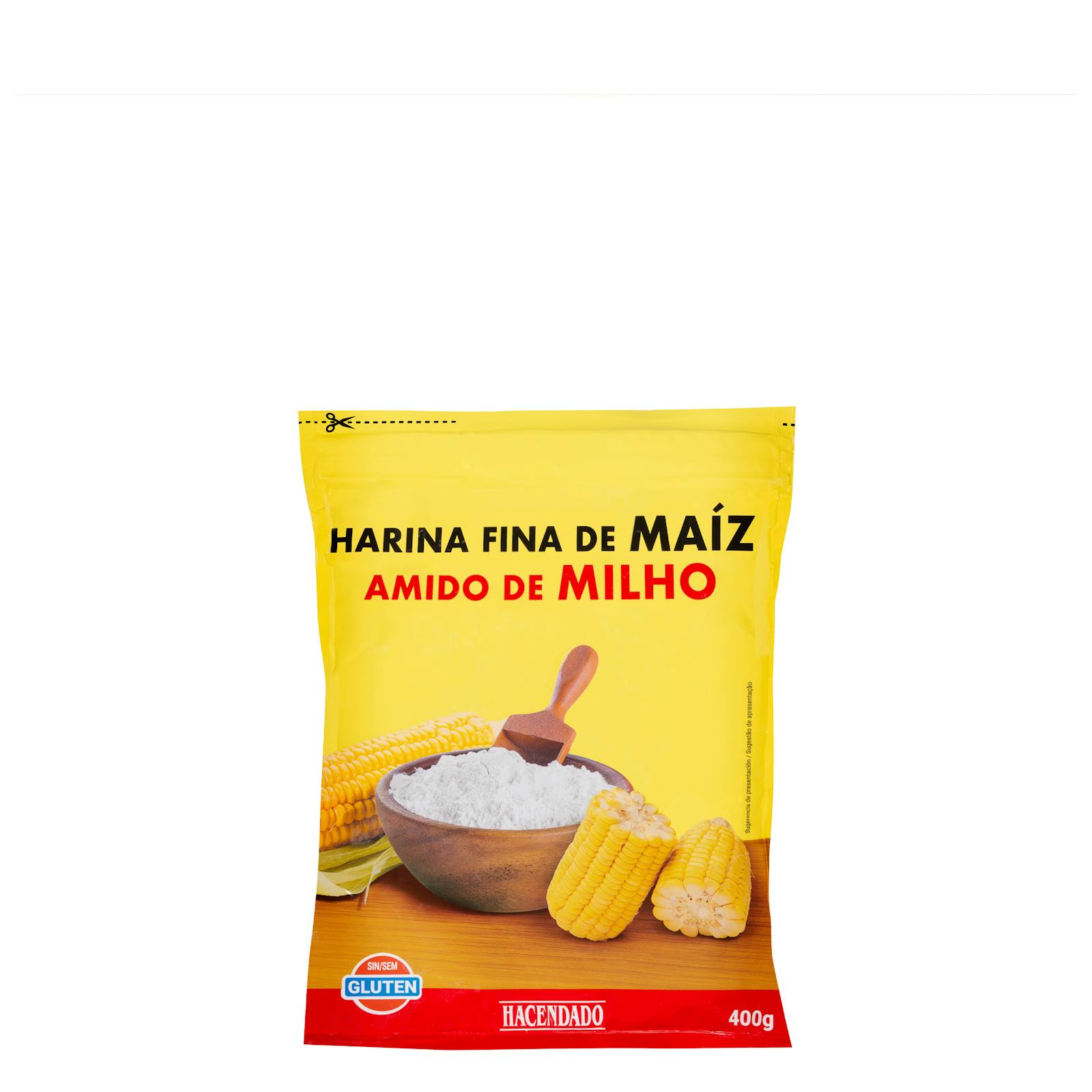 Farine de maïs fine Hacendado