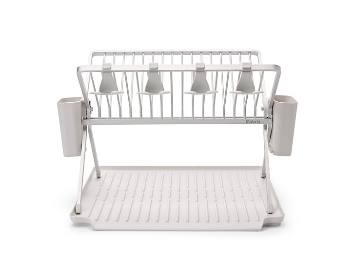 Égouttoir pliable en métal gris clair Brabantia Sinkside taille L