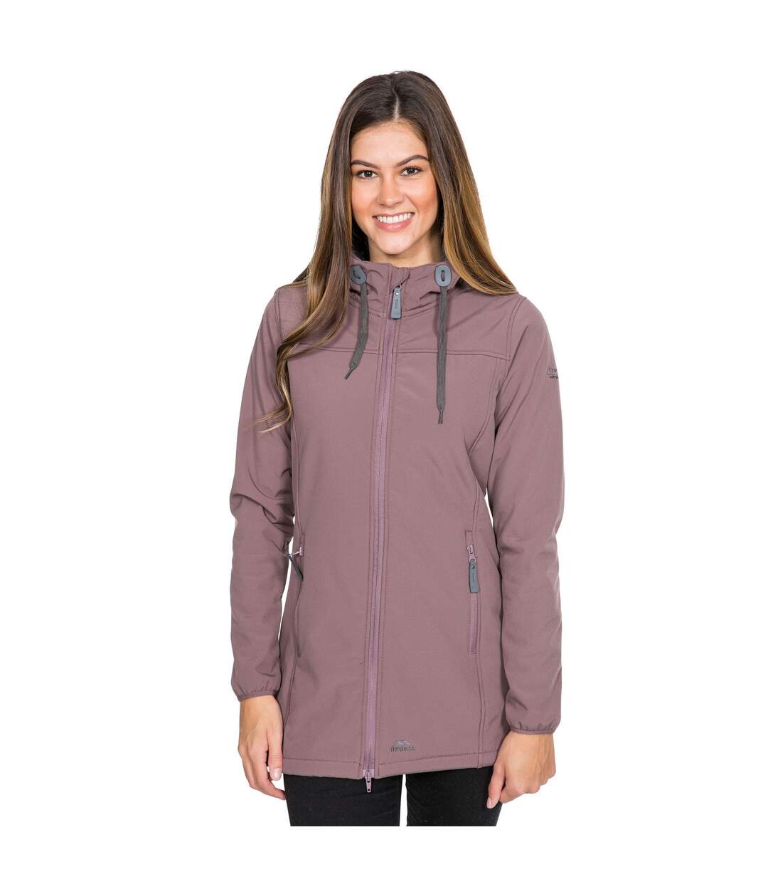 Trespass - Veste imperméable longue KRISTEN - Femme (Vieux mauve) - UTTP4195