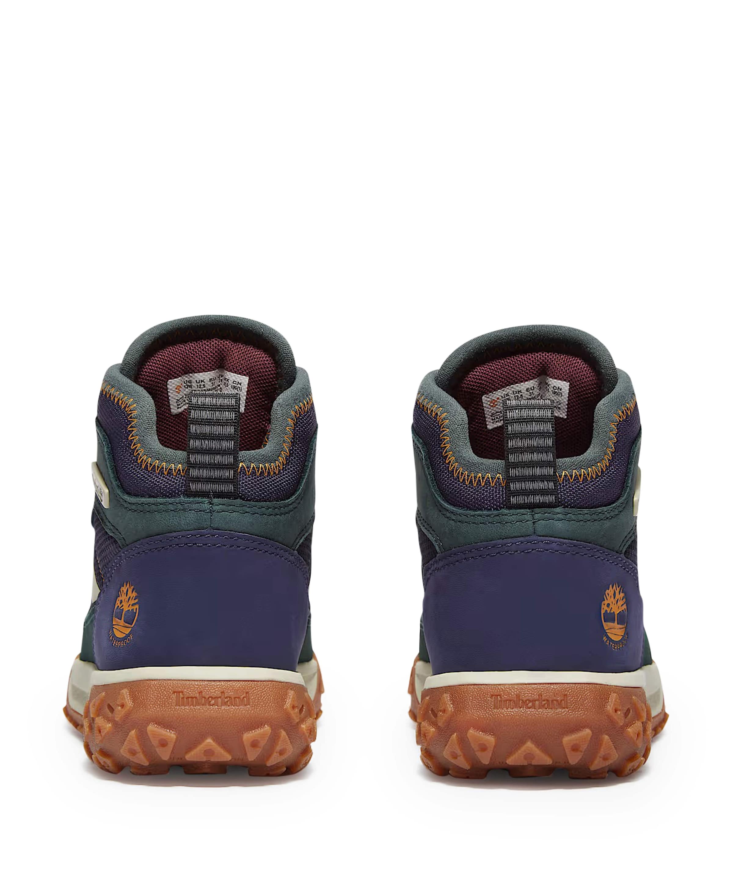 Timberland GreenStride Motion 6 MID BUNGEE WATERPROOF SNEAKER jongens veterschoenen groen