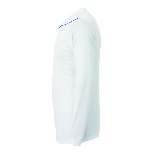 Camiseta Stream 3.0 Ml Branca/Azul Uhlsport