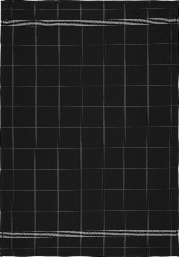Södahl Viskestyk 50x70 Minimal Sort Sort/hvid