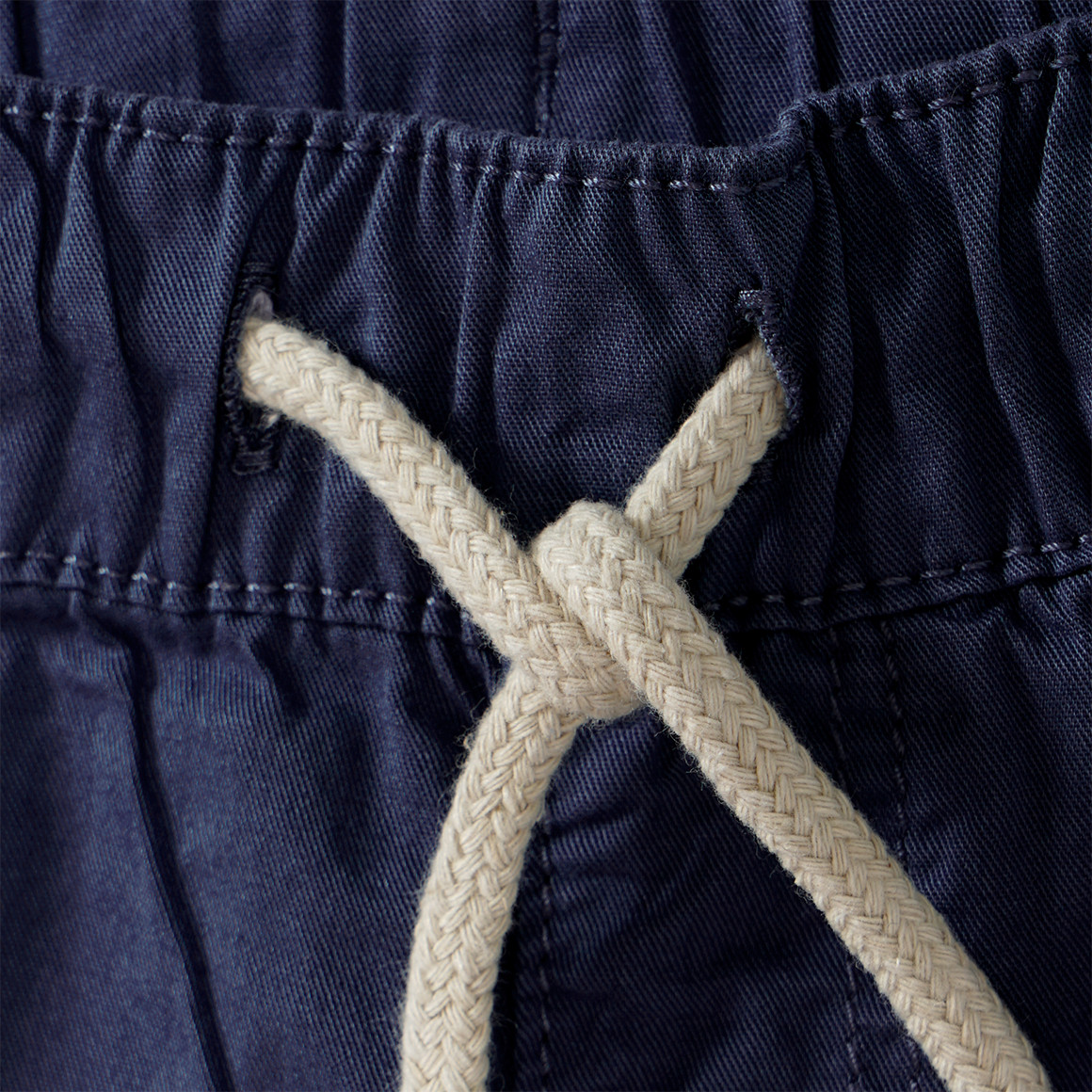 Famy Jungen Shorts mit Tunnelzug dunkelblau