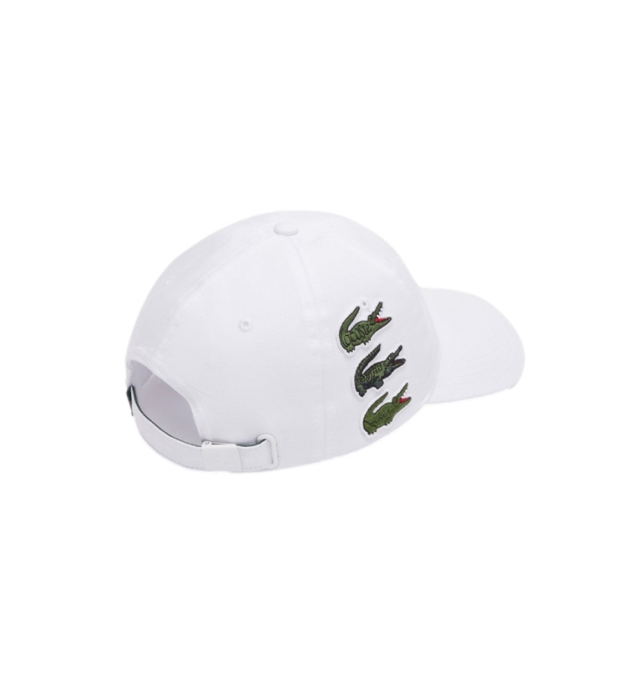 Boné Lacoste Monocromático Branco