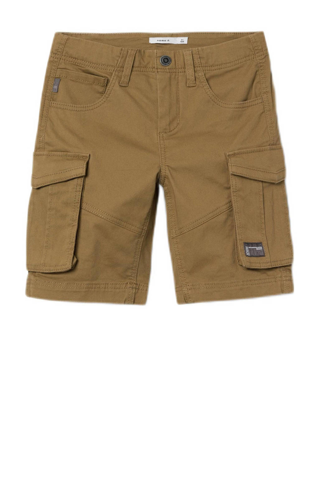 NAME IT regular fit cargo bermuda NKMRYAN bruin