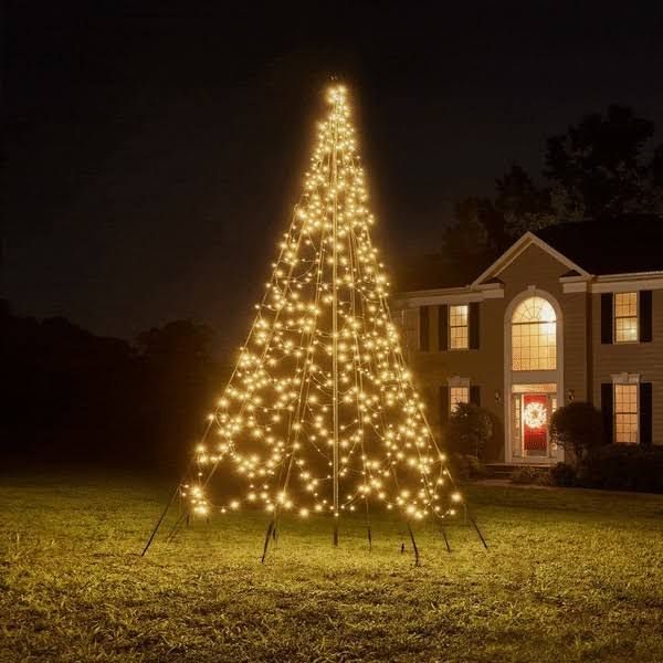 Fairybell Weihnachtsbaum 4 Meter 640 LED-Leuchten
