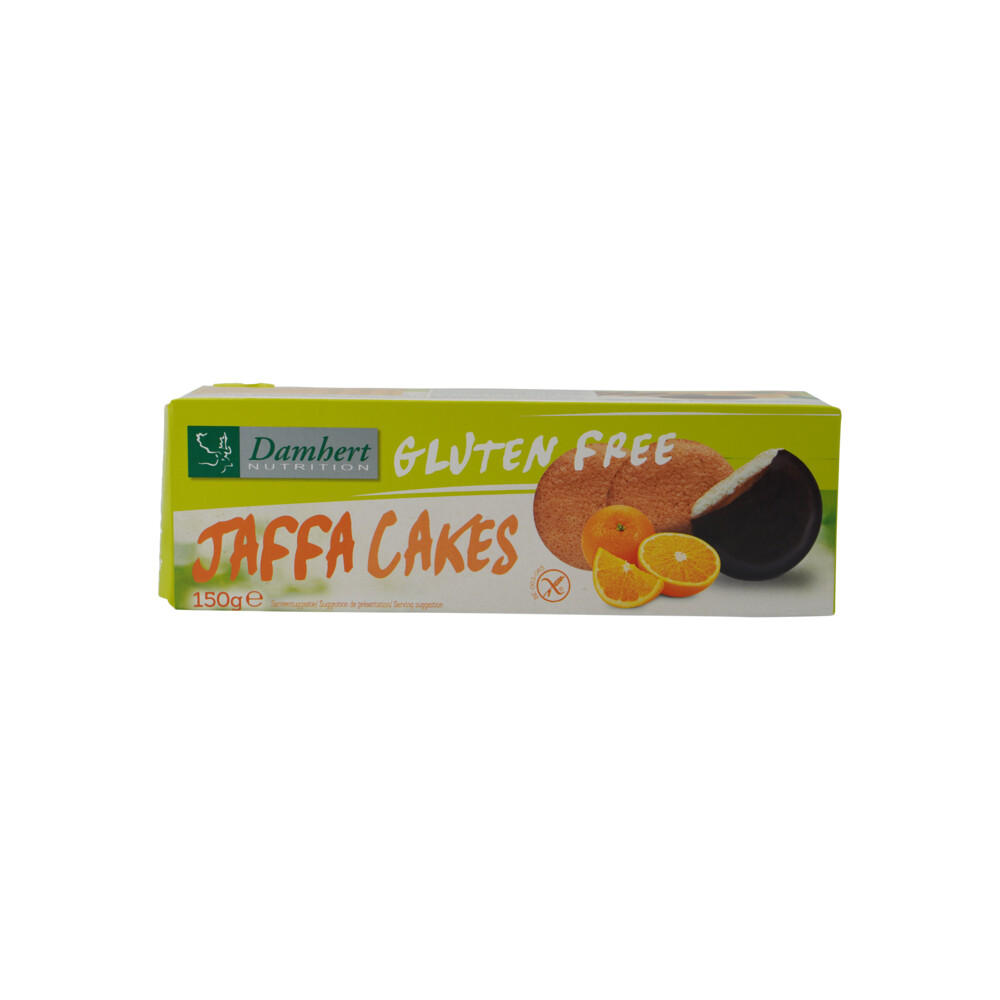 3x Damhert Glutenvrij Jaffa Cakes 150 gr