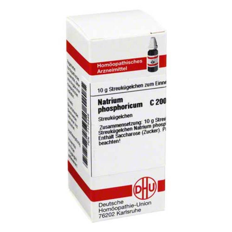 DHU Natrium phosphoricum C 200 Globuli, 10 g