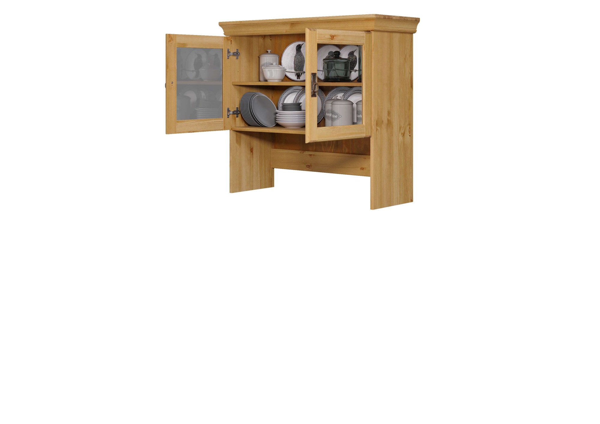 Home affaire Buffet »Rügen« zertifiziertes Massivholz, Höhe 168 cm, im Landhausstil