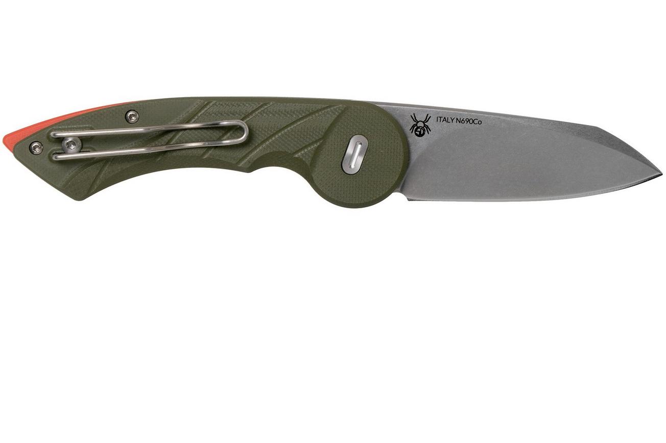 Fox Knives Radius FX-550 G10OD, OD-Green zakmes