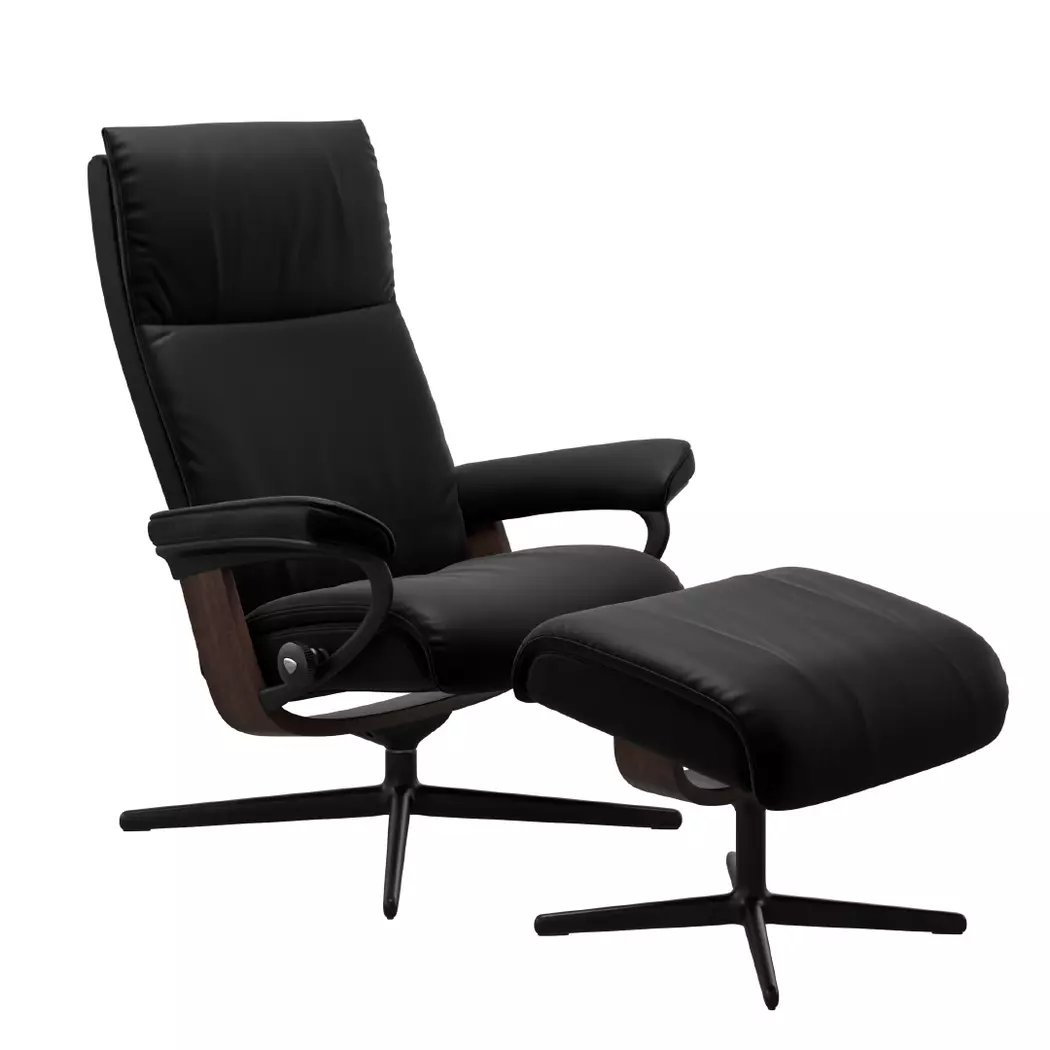 Sessel mit Hocker Aura Cross