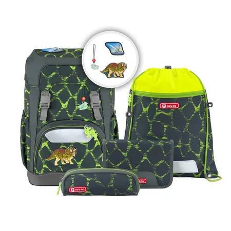 Step by Step GIANT Schulrucksack-Set Dino Life, 5-teilig