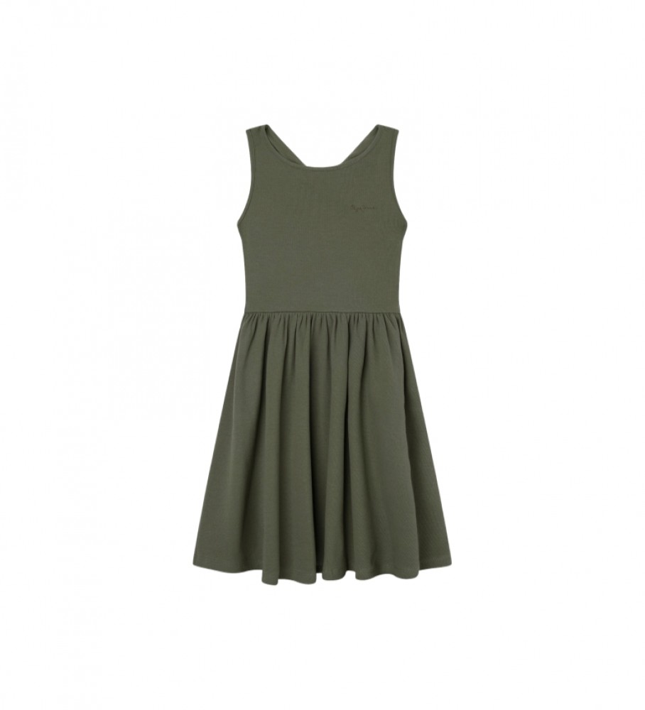 Vestido verde Pepe Jeans Godivay
