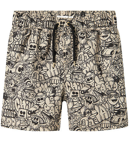 Name It Badeshorts - NkmZatoony - Reines Kaschmir