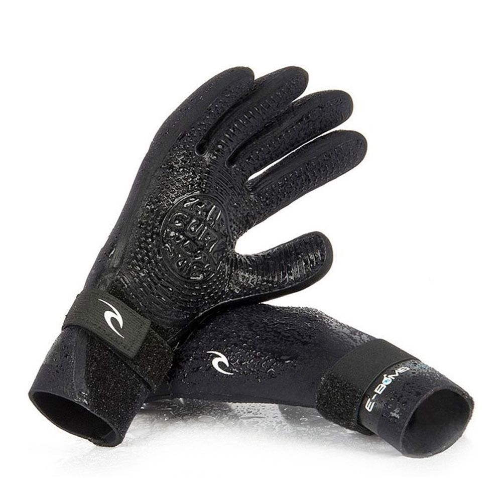 Rip Curl E BOMB 5 FINGER - Gants néoprène 2mm Homme black