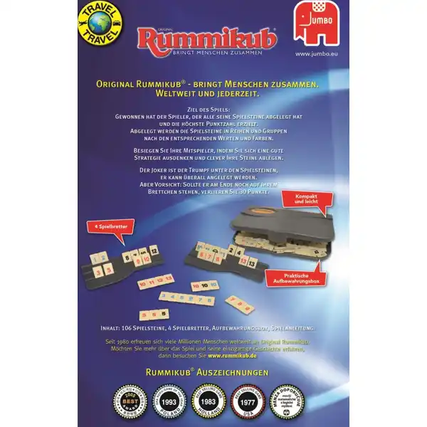 Original Rummikub Kompaktspiel