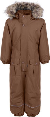Minymo Vinterdress, Cocoa Brown