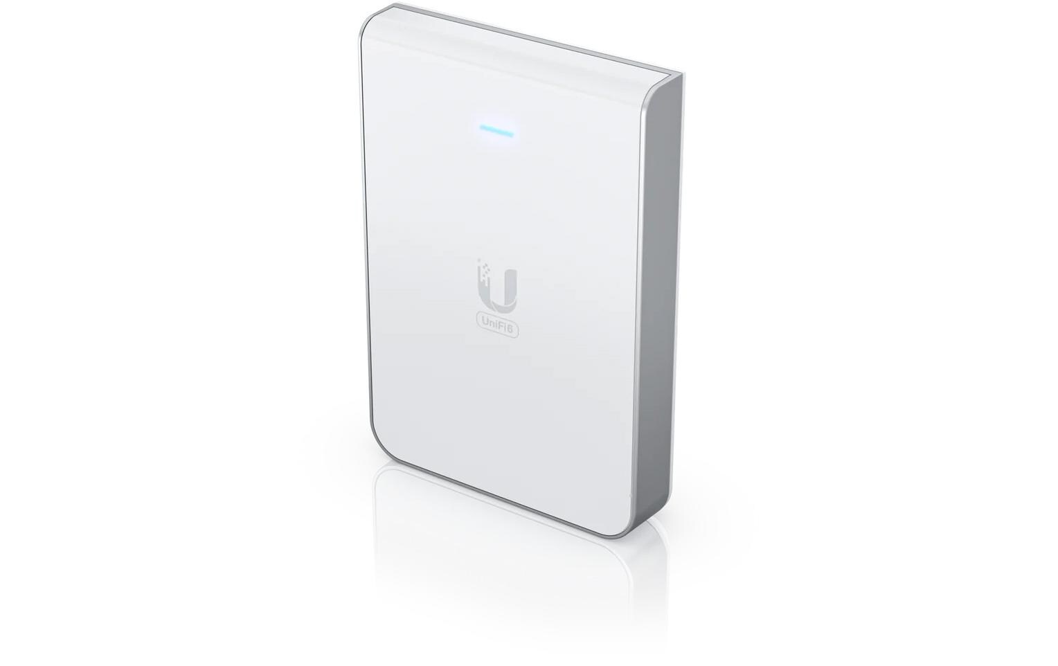 Access Point UniFi6 In-Wall U6-IW<br>Wandmontierter WiFi 6 Access Point mit integriertem PoE-Switch