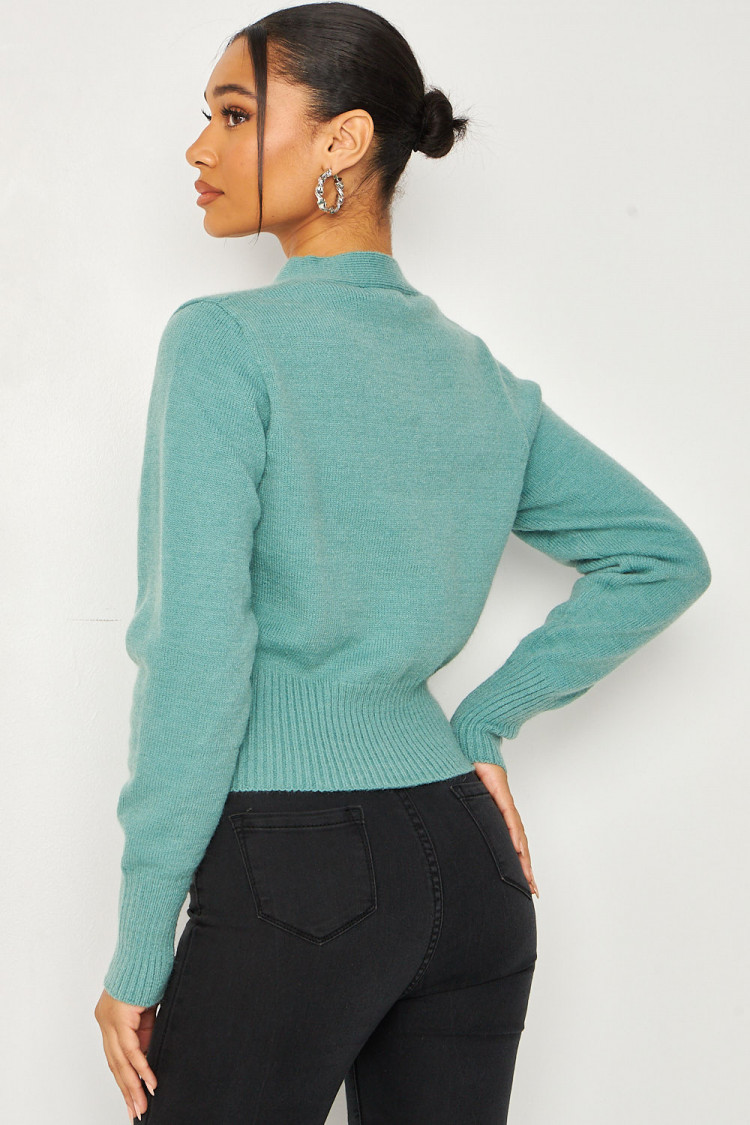 Gilet vert uni