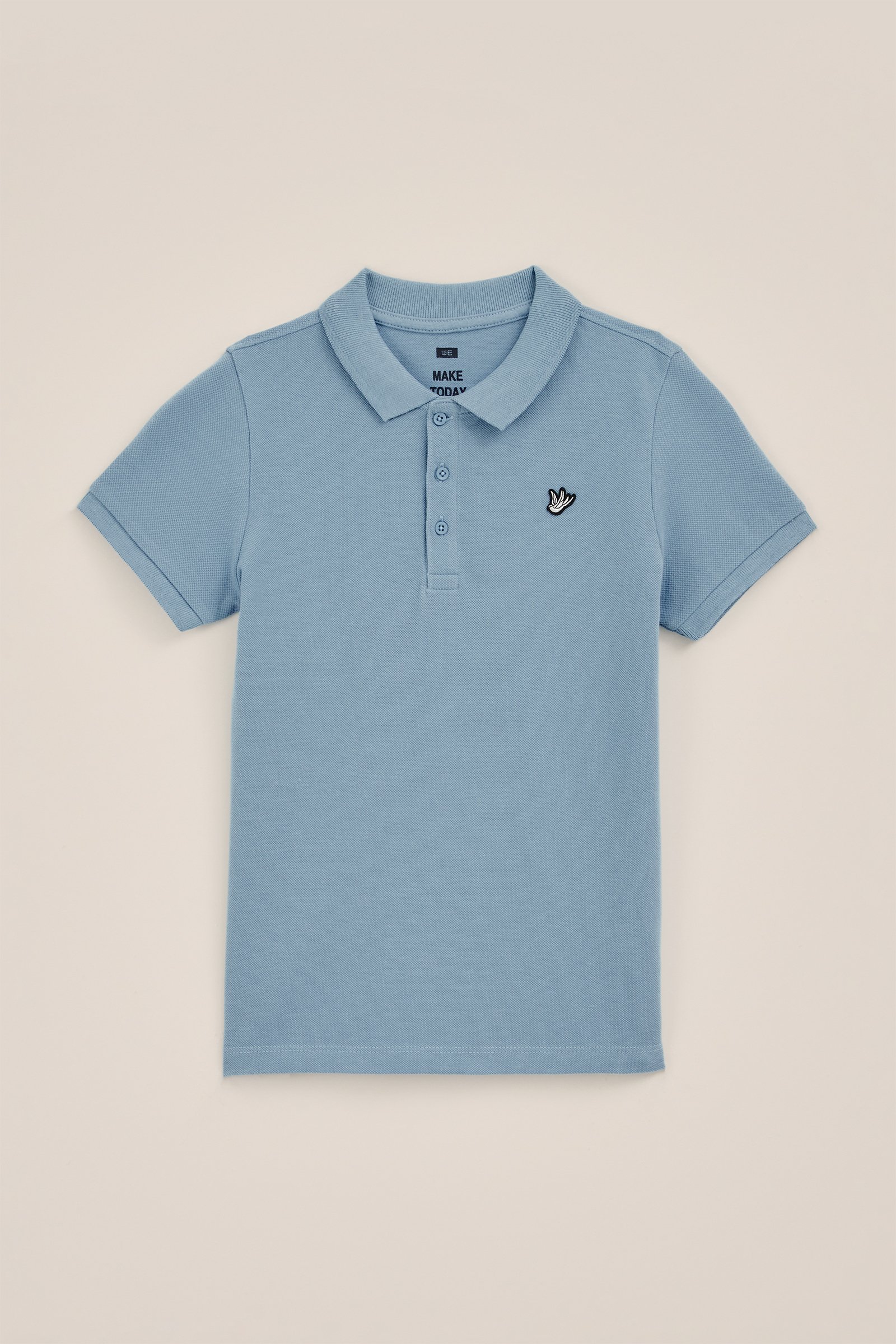 Jongens polo WE Fashion IJsblauw