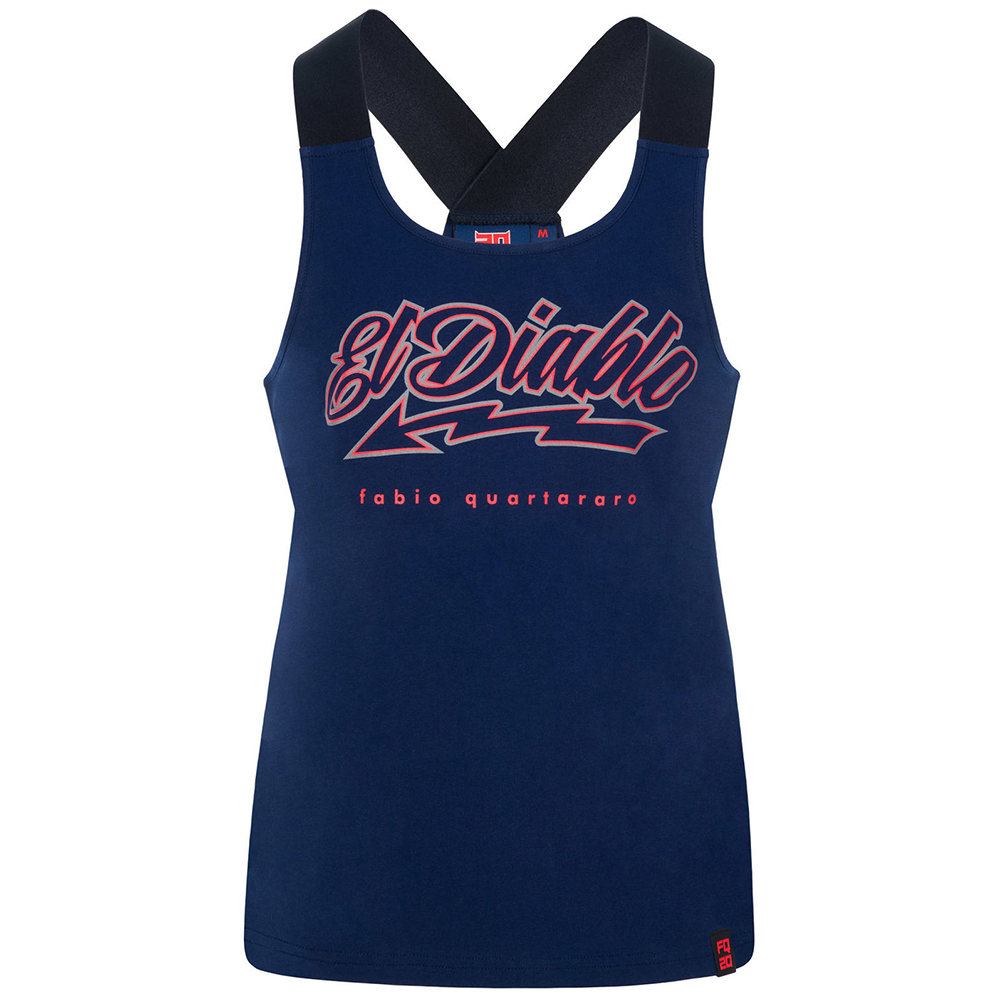 Kenny - Débardeur Femme Fabio Quartararo Navy
