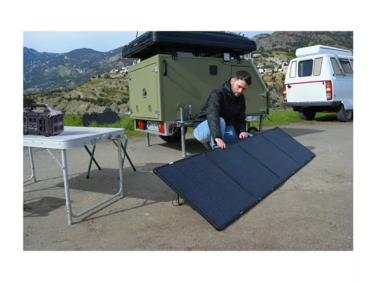 Panneau solaire pliant cadré 200W - Orium