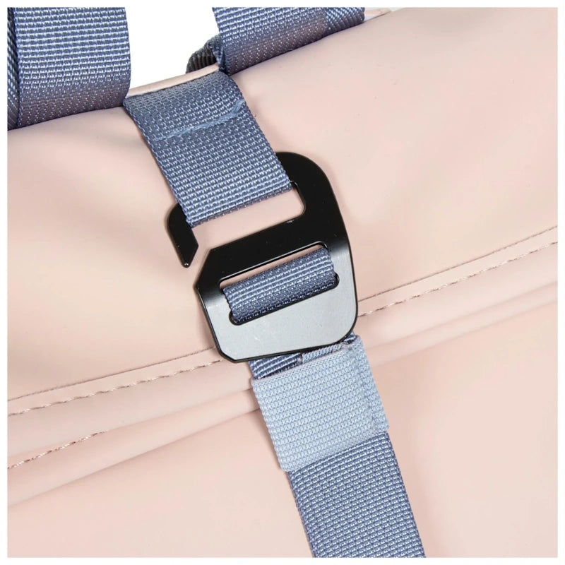 New Rebels Tim S Waterproof Flap Rugzak Soft Pink / Soft Blue