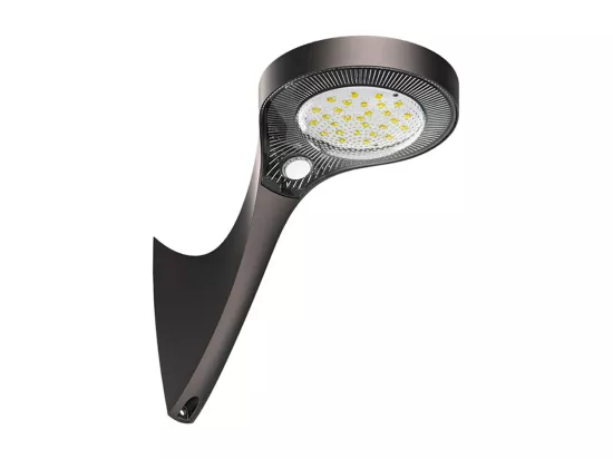 Mur Solaire LED 1000lm Crépuscule + PIR
