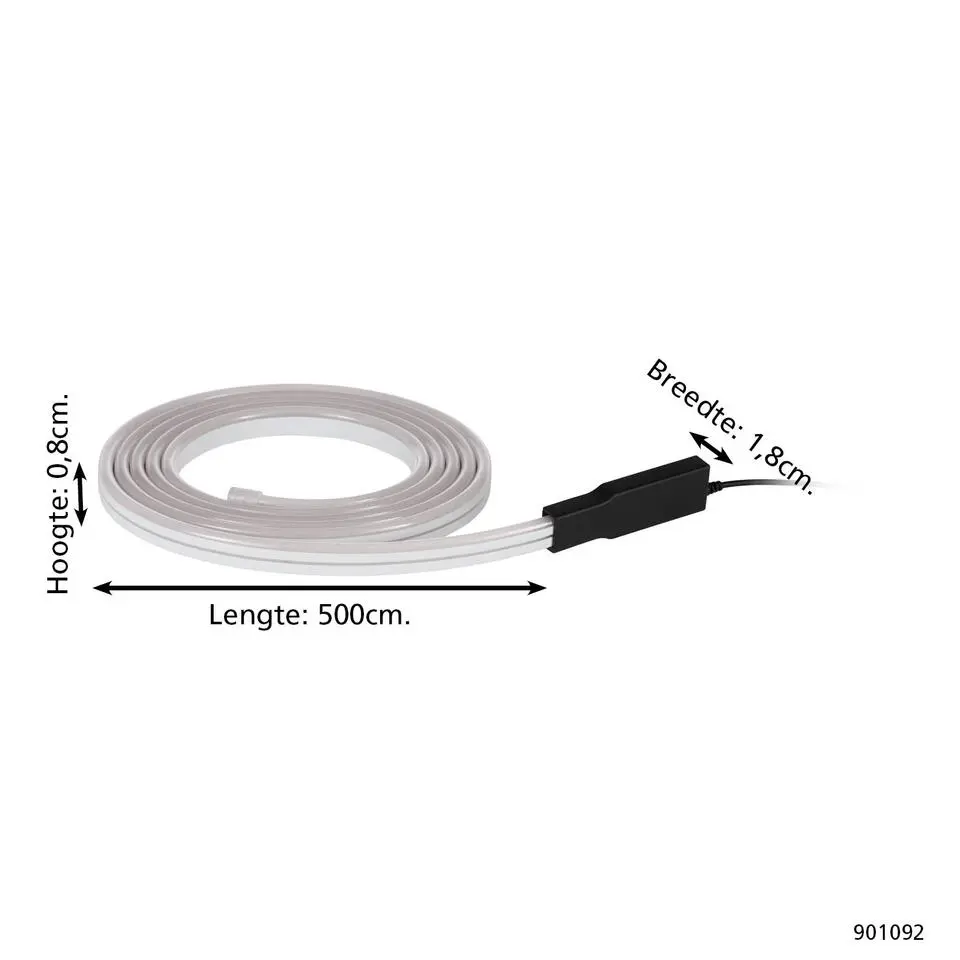 EGLO connect.z Flatneon Z LED Strip - 500 cm - RGB