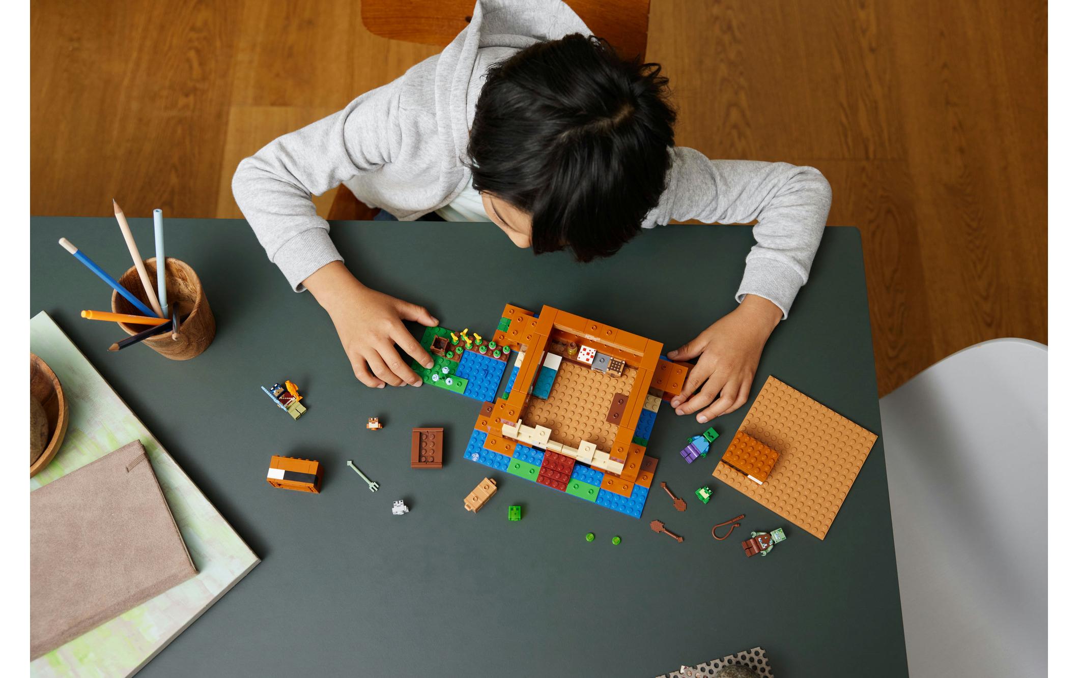 Minecraft Das Froschhaus 21256Spielset für Mädchen, Jungen und Gamer