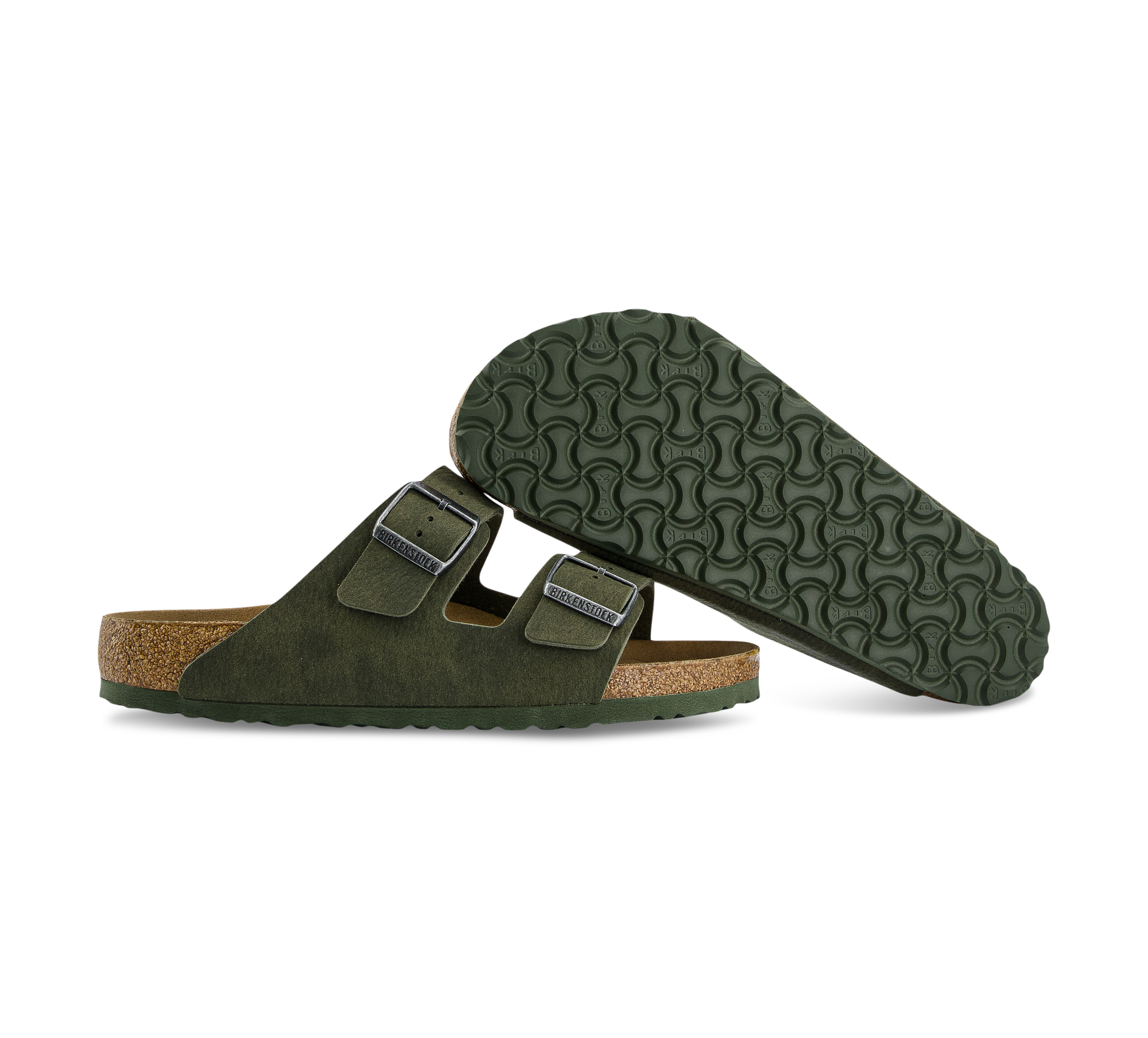 Birkenstock Arizona - Offene Hausschuhe grün