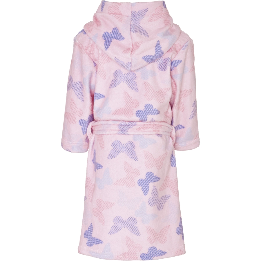 Playshoes Fleece-Bademantel Schmetterlinge
