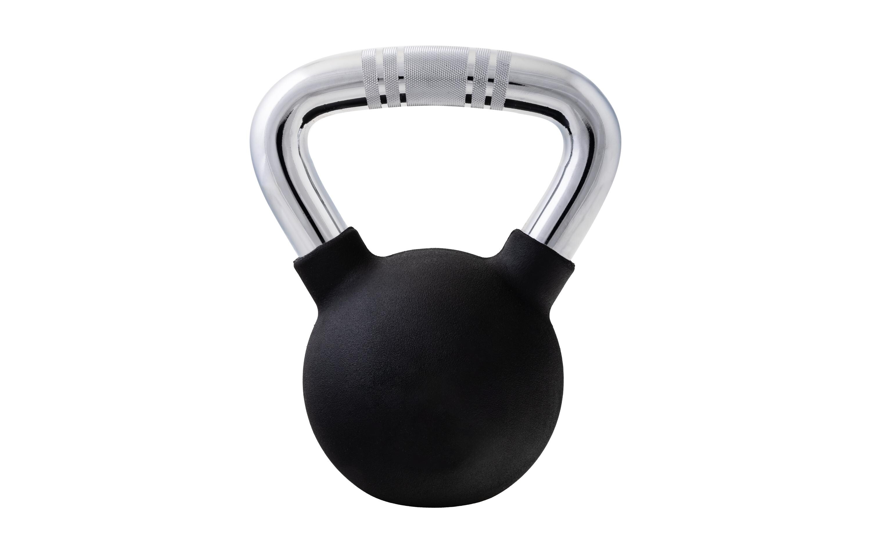 Kettlebell 8 kg, SchwarzKugelhantel für Krafttraining