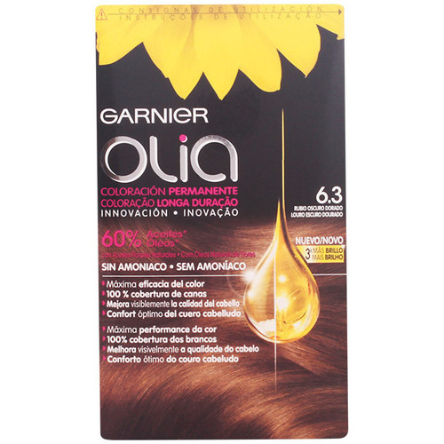 Garnier - Olia Coloración Permanente 6,3 Rubio Oscuro Dorado Lote