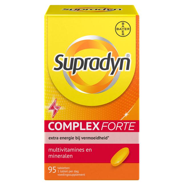 Supradyn Complex Forte Multivitamine Voor Extra Energie 95 Tabletten