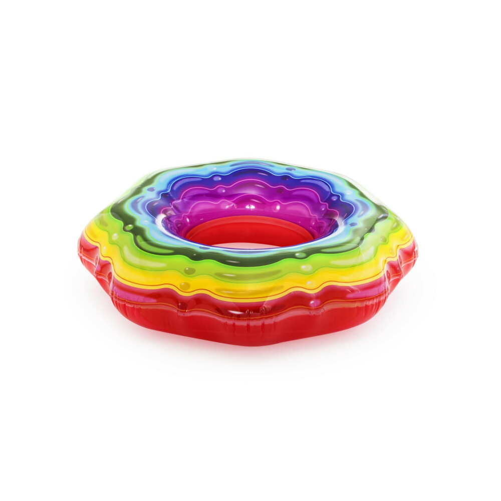 Bestway Zwemring Regenboog Lint 96 cm