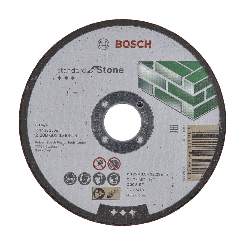 Kappeskive 125x3x22,23 mm