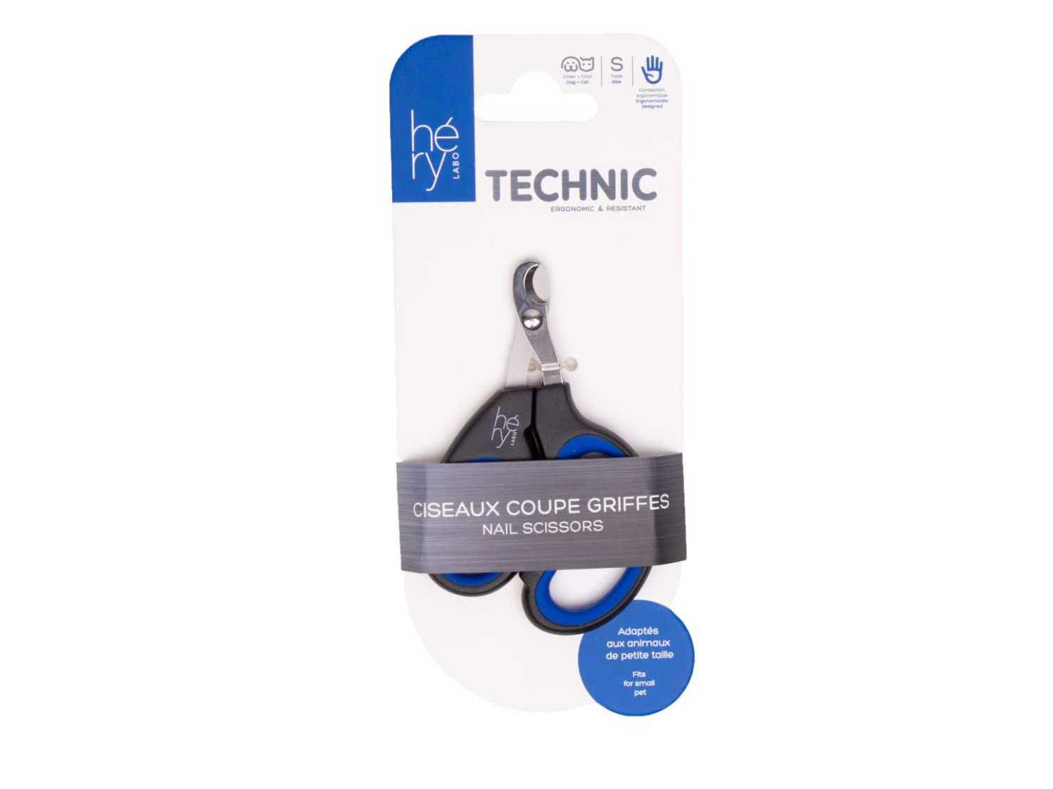 TESOURA DE UNHAS PARA CÃO E GATO HÉRY TAMANHO S