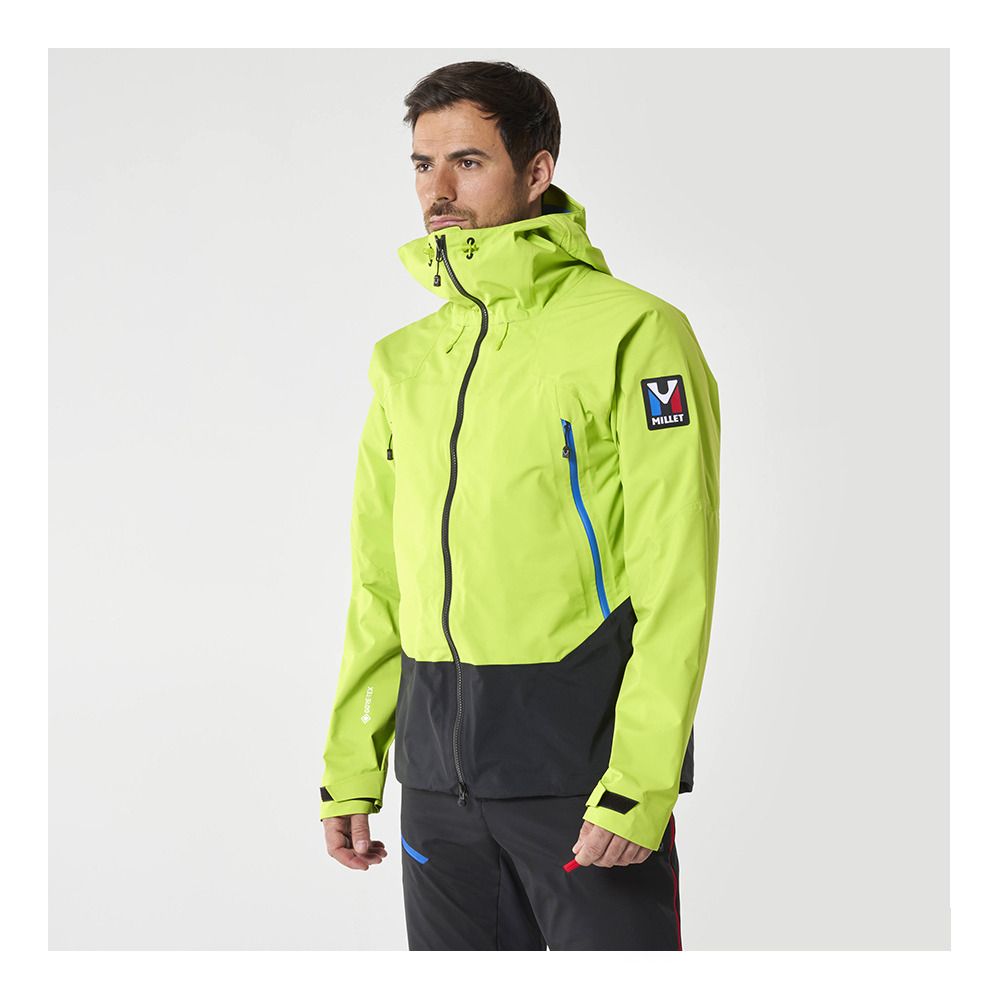 Millet TRILOGY LIGHTNING GTX - Veste Homme noir/acid green