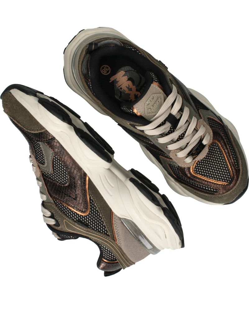 Mexx Norah Komo Sneakers Groen Dames