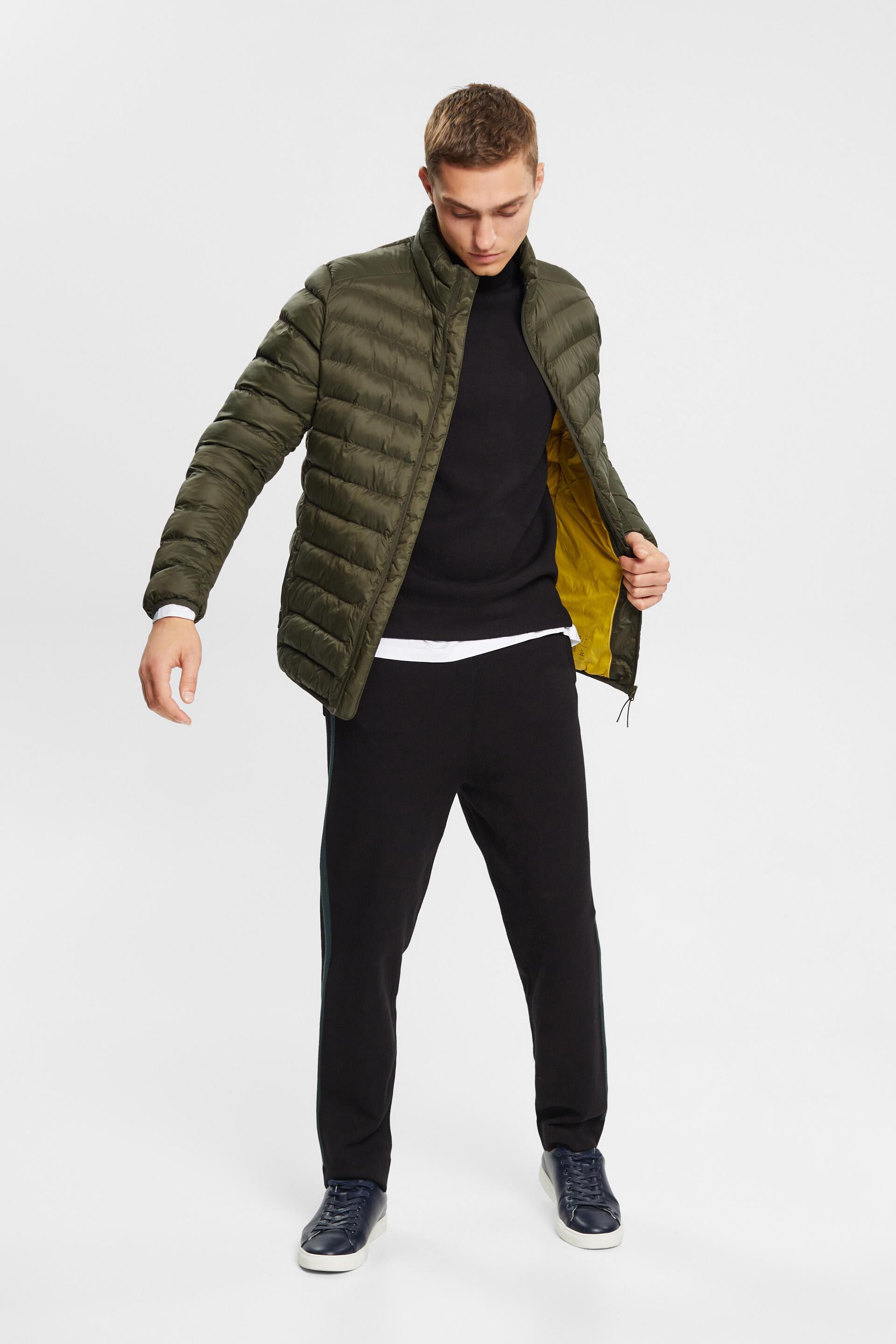 Veste matelassée à col montant