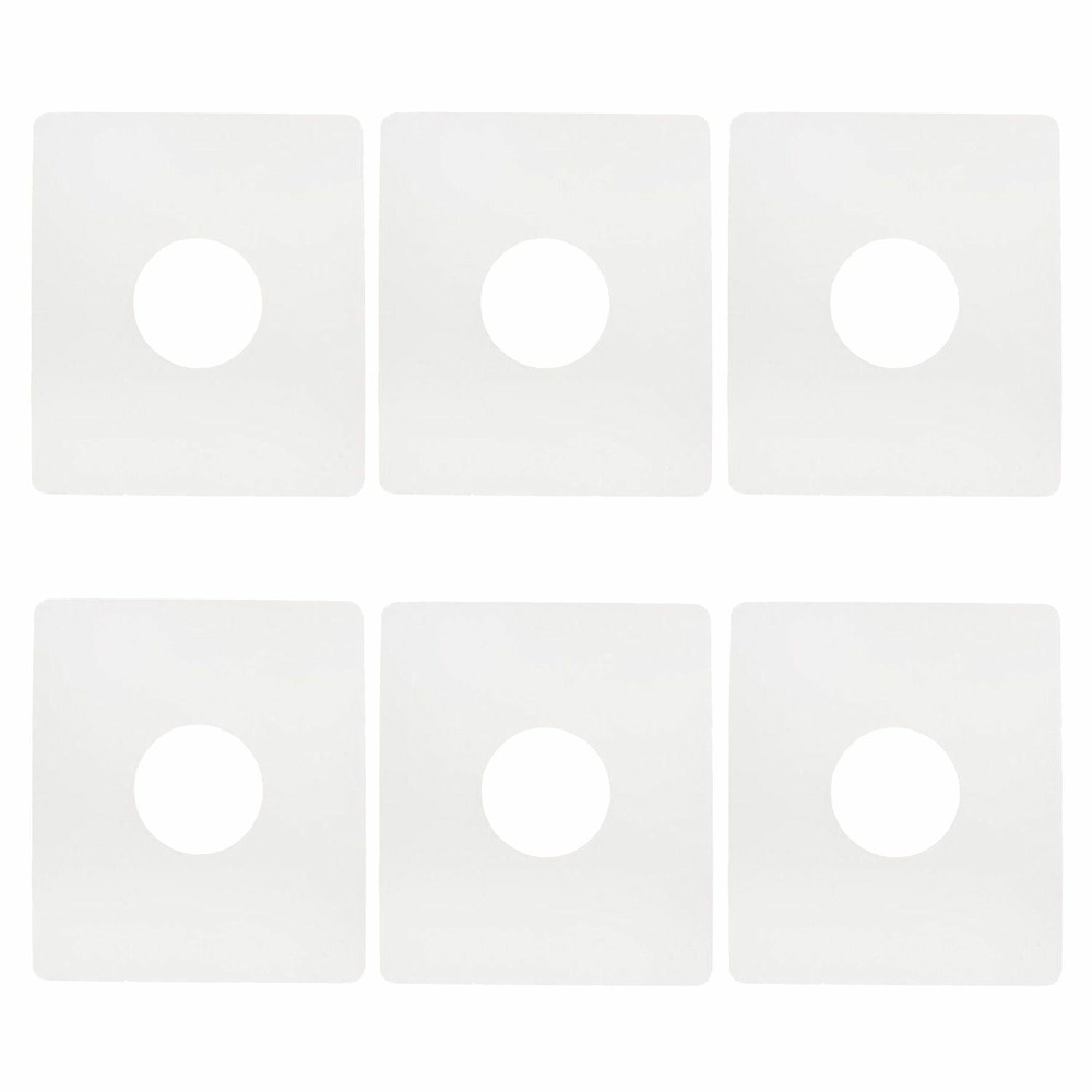 6 supports pour moule en latex 24 x 21 cm - découpe ø 8 cm